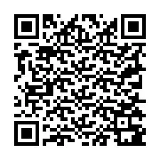 Código QR para número de teléfono +19315381398