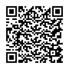 QR Code pour le numéro de téléphone +19315819025