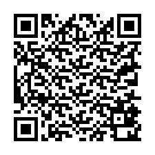 QR kód a telefonszámhoz +19315820588