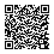 Código QR para número de teléfono +19316040140