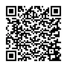 QR Code pour le numéro de téléphone +19316043188