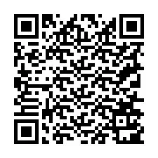 Codice QR per il numero di telefono +19316101791