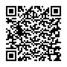 Código QR para número de teléfono +19317794052