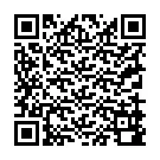 QR-code voor telefoonnummer +19319980480