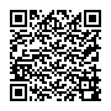 Código QR para número de teléfono +19319980481