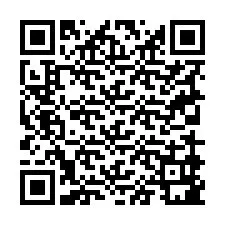 QR Code pour le numéro de téléphone +19319981082