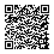 Codice QR per il numero di telefono +19319981083