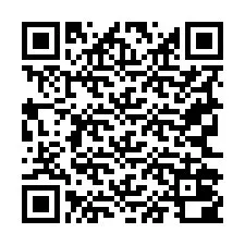 QR Code สำหรับหมายเลขโทรศัพท์ +19362000833