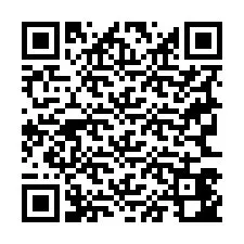 QR kód a telefonszámhoz +19363442022
