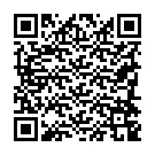 QR-koodi puhelinnumerolle +19384749607