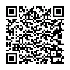 Código QR para número de teléfono +19402022521