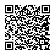 QR kód a telefonszámhoz +19402024608