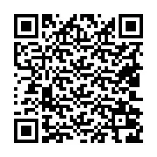 QR код за телефонен номер +19402026519