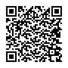 QR Code pour le numéro de téléphone +19402028076