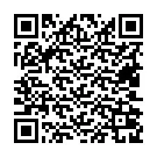 QR код за телефонен номер +19402029087