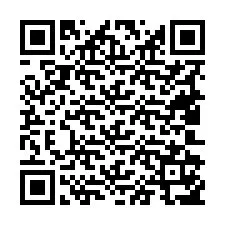 QR-koodi puhelinnumerolle +19402157118