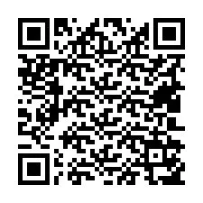 Código QR para número de teléfono +19402157457