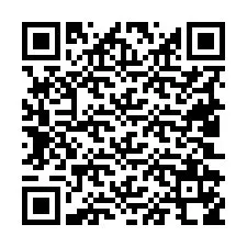 QR-koodi puhelinnumerolle +19402158568