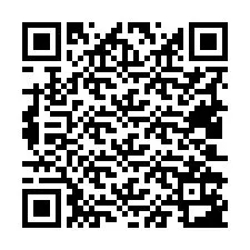 QR-code voor telefoonnummer +19402183993