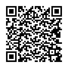 Código QR para número de teléfono +19402185092