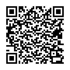 Código QR para número de telefone +19402232147