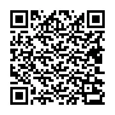 QR kód a telefonszámhoz +19402233042