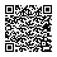 QR kód a telefonszámhoz +19402233043