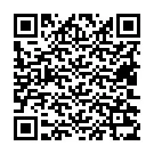 QR код за телефонен номер +19402235147