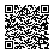 QR-Code für Telefonnummer +19402238208