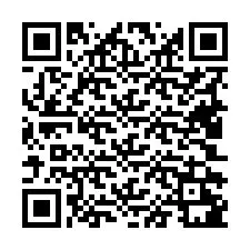 QR Code สำหรับหมายเลขโทรศัพท์ +19402281026