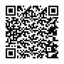 QR-koodi puhelinnumerolle +19402402107