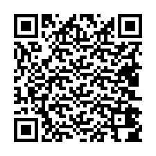 Código QR para número de teléfono +19402404876