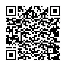 Código QR para número de telefone +19402407662