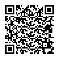 QR-koodi puhelinnumerolle +19402434517