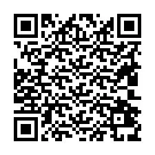 QR kód a telefonszámhoz +19402439701