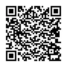 QR-koodi puhelinnumerolle +19402531306