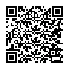 QR kód a telefonszámhoz +19402533996