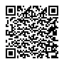 Codice QR per il numero di telefono +19402536091