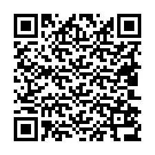 QR-код для номера телефона +19402536148