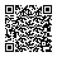 QR-Code für Telefonnummer +19402536150