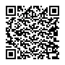 Código QR para número de telefone +19402536314