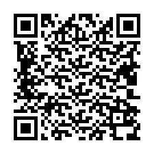 QR-Code für Telefonnummer +19402538202