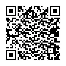 QR kód a telefonszámhoz +19402659343