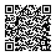 電話番号のQRコード +19402661372