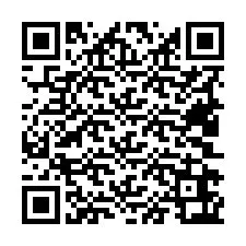 QR kód a telefonszámhoz +19402663033