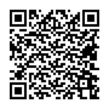 Código QR para número de teléfono +19402668357