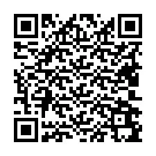 Código QR para número de telefone +19402695306