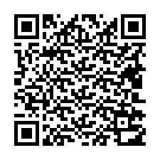 Código QR para número de telefone +19402712452