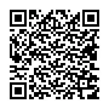 QR-код для номера телефона +19402716146