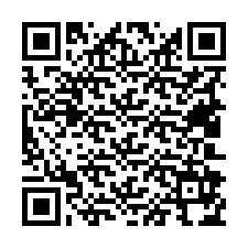 QR kód a telefonszámhoz +19402974453